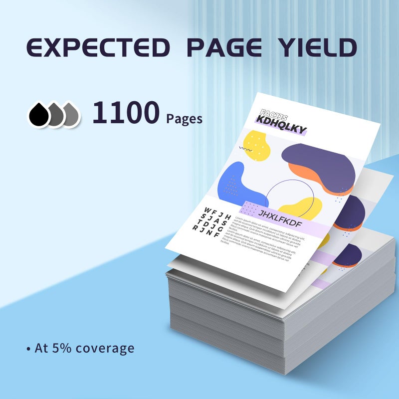 ZIPRINT Remanufactured for 252XL Black Ink Cartridges Replacement for Epson 252 252XL Ink Cartridges for Printer Workforce WF-7720 WF-7710 WF-3640 WF-3630 WF-3620 WF-7620 WF-7610 (252XL Black, 2-Pack) - Image 3